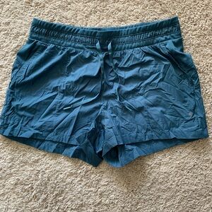 Women's Teal Casual Shorts